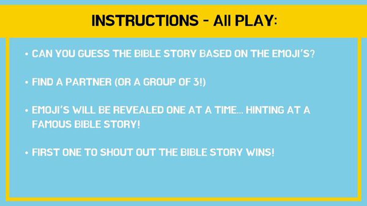 Bible Emoji Battle image number null